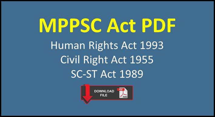 MPPSC Act PDF