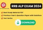 RRB ALP Exam 2024 Best Book and PDF Free Download