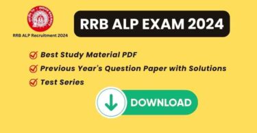 RRB ALP Exam 2024 Best Book and PDF Free Download